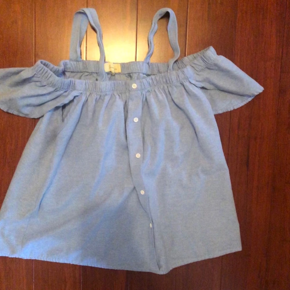 Denim top